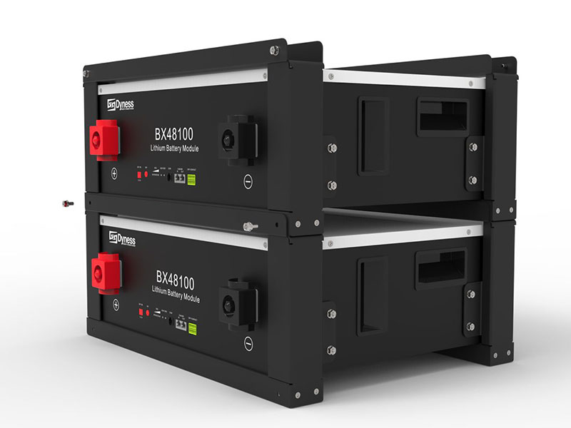 Rack ya Betri za Lithium 2-Tier 10kWh